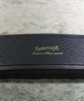 Eberhard & Co. vintage watch box blu leather big size